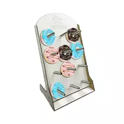 Подставка для пончиков WoodCraft 44х33х22 см Белый Подставка для пончиков WoodCraft 44х33х22 см Белый