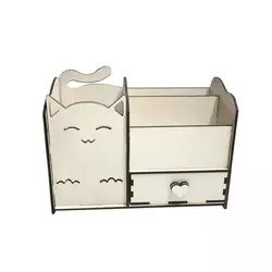 Настольный органайзер для хранения вещей Woodcraft 20х10х15см Настольный органайзер для хранения вещей Woodcraft 20х10х15см