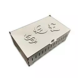 Органайзер "семейный бюджет" WoodCraft 30х20х10cм Белый Органайзер "семейный бюджет" WoodCraft 30х20х10cм Белый