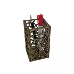 Органайзер для ручек и карандашей WoodCraft 8х12см Органайзер для ручек и карандашей WoodCraft 8х12см