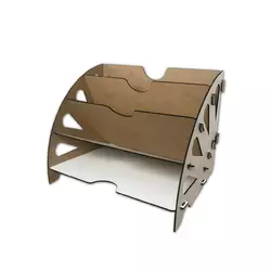 Органайзер из дерева для канцелярских принадлежностей Woodcraft 36х26х26 Органайзер из дерева для канцелярских принадлежностей Woodcraft 36х26х26