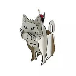 Органайзер в формі кота для олівців, ручок, пензликів Органайзер в формі кота для олівців, ручок, пензликів