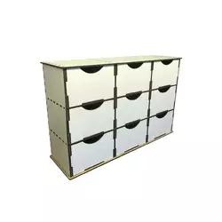 Органайзер для хранения аксесуаров Woodcraft 42х13х26см Органайзер для хранения аксесуаров Woodcraft 42х13х26см