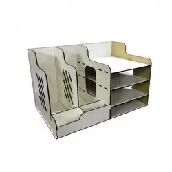 Органайзер для канцелярии Woodcraft из дерева 37х23х23 см Органайзер для канцелярии Woodcraft из дерева 37х23х23 см