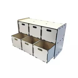 Органайзер для канцеляри WoodCraft 33х12х21.5см Органайзер для канцеляри WoodCraft 33х12х21.5см