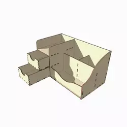 Органайзер для косметики Woodcraft  25х13.5х13.5см Органайзер для косметики Woodcraft  25х13.5х13.5см