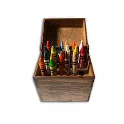 Органайзер WoodCraft из дерева для карандашей 10х7.5х10 см Органайзер WoodCraft из дерева для карандашей 10х7.5х10 см