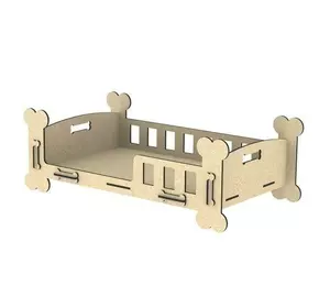 Кровать для собаки и кота WoodCraft  59х33х20 см Кровать для собаки и кота WoodCraft  59х33х20 см