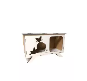 Домик Woodcraft для домашнего любимца 47х21х33см Домик Woodcraft для домашнего любимца 47х21х33см