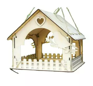 Кормушка WoodCraft для птиц 34х34х22см Кормушка WoodCraft для птиц 34х34х22см