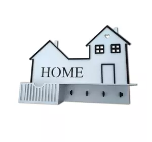 Ключница для дома НОМЕ из дерева Woodcraft 57х9х42см Ключница для дома НОМЕ из дерева Woodcraft 57х9х42см