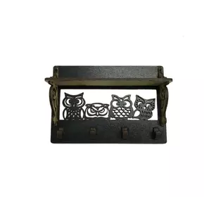 Оригинальная деревянная ключница Woodcraft 15х12 Сова Оригинальная деревянная ключница Woodcraft 15х12 Сова