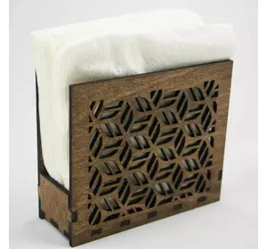 Деревянная салфетка Коричневая WoodCraft 15х15х4см Деревянная салфетка Коричневая WoodCraft 15х15х4см